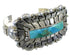 Southwest Turquoise Silver Cuff Bracelet YX77739